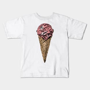 Ice Cream Print Kids T-Shirt